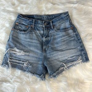American Eagle Jean Highest Rise 90s Boyfriend Shorts Size 2